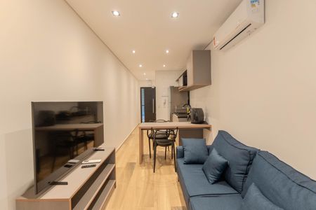 Sala de apartamento para alugar com 1 quarto, 33m² em Bela Vista, São Paulo