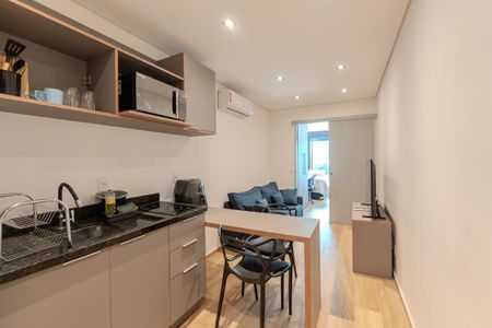 Sala de apartamento para alugar com 1 quarto, 33m² em Bela Vista, São Paulo