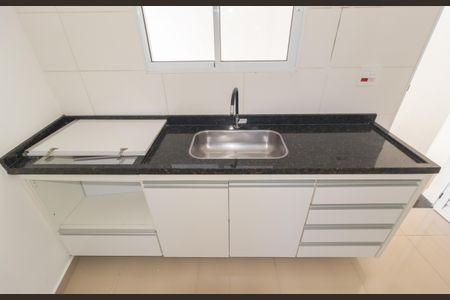 Casa de condomínio para alugar com 55m², 2 quartos e sem vagaDetalhe - Cozinha