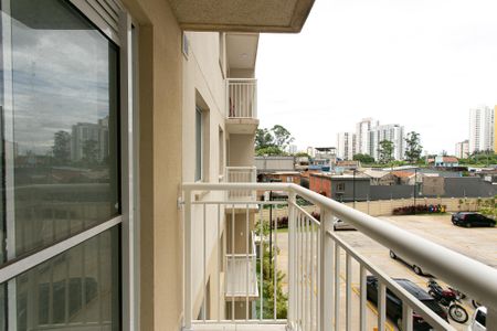 Varanda da Sala de apartamento para alugar com 1 quarto, 28m² em Guaiauna, São Paulo