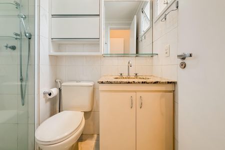 Apartamento para alugar com 80m², 3 quartos e 2 vagas Apartamento para alugar com 80m², 3 quartos e 2 vagasBanheiro da Suíte