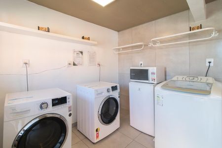 Casa de condomínio à venda com 49m², 1 quarto e 1 vagaLavanderia