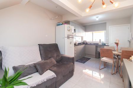 Sala de casa de condomínio à venda com 1 quarto, 49m² em Santa Tereza, Porto Alegre