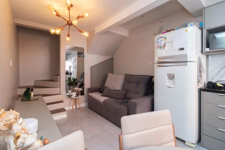 Sala de casa de condomínio à venda com 1 quarto, 49m² em Santa Tereza, Porto Alegre