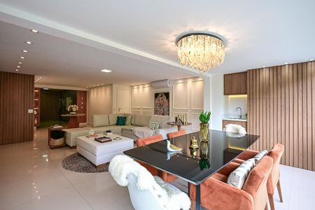 Sala de apartamento à venda com 3 quartos, 141m² em Paraíso do Morumbi, São Paulo