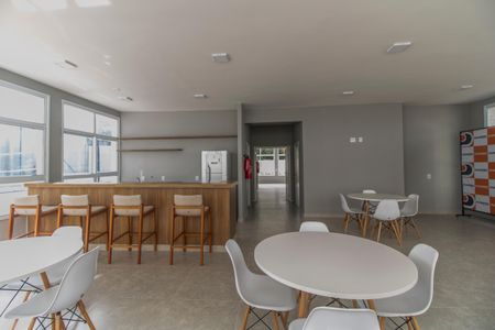 Apartamento para alugar com 44m², 2 quartos e 1 vagaÁrea comum - Salão de festas