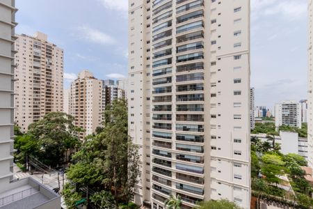 Vista da Varanda da Sala de apartamento para alugar com 1 quarto, 40m² em Cidade Monções, São Paulo