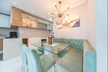 Sala de apartamento para alugar com 2 quartos, 75m² em Campestre, Santo André