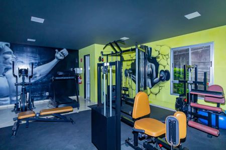 Apartamento para alugar com 49m², 2 quartos e 1 vaga Apartamento para alugar com 49m², 2 quartos e 1 vagaÁrea comum - Academia