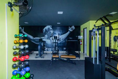 Apartamento para alugar com 49m², 2 quartos e 1 vaga Apartamento para alugar com 49m², 2 quartos e 1 vagaÁrea comum - Academia