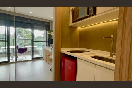 Studio à venda com 31m², 1 quarto e sem vagaCozinha