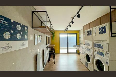 Studio à venda com 31m², 1 quarto e sem vagaLavanderia