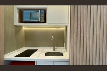 Studio à venda com 31m², 1 quarto e sem vagaCozinha