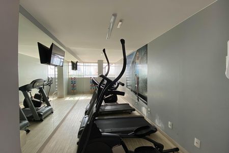 Área comum - Academia de apartamento para alugar com 2 quartos, 50m² em Qn 404, Brasília