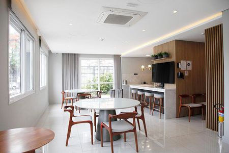 Studio para alugar com 27m², 1 quarto e sem vagaÁrea Comum - Salão de Festas