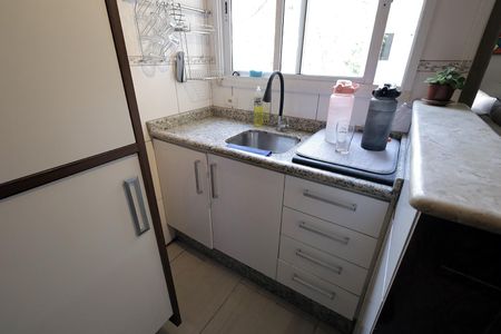 Cozinha de apartamento à venda com 3 quartos, 144m² em Campestre, Santo André