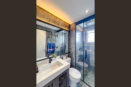 Apartamento à venda com 80m², 3 quartos e 2 vagasBanheiro da Suíte