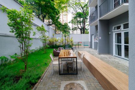 Apartamento à venda com 27m², 1 quarto e sem vagaChurrasqueira