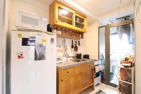 Apartamento à venda com 65m², 2 quartos e 1 vagaCozinha e Área de Serviço