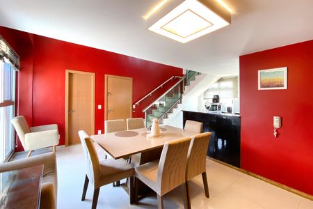 Sala de apartamento à venda com 3 quartos, 216m² em Cruzeiro, Belo Horizonte