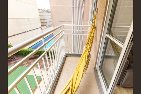 Apartamento à venda com 50m², 2 quartos e 1 vagaVaranda