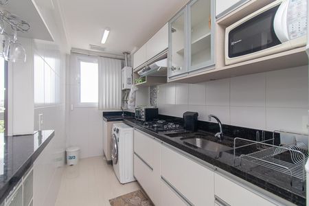 Apartamento à venda com 58m², 2 quartos e 2 vagasCozinha e Área de Serviço
