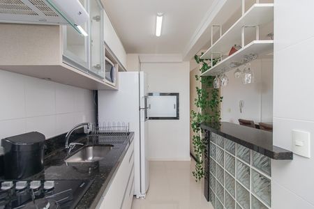 Apartamento à venda com 58m², 2 quartos e 2 vagasCozinha e Área de Serviço