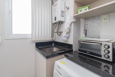 Apartamento à venda com 58m², 2 quartos e 2 vagasCozinha e Área de Serviço