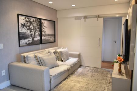 Sala de apartamento à venda com 2 quartos, 69m² em Vila do Bosque, São Paulo