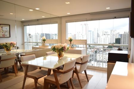 Sala de apartamento à venda com 2 quartos, 69m² em Vila do Bosque, São Paulo