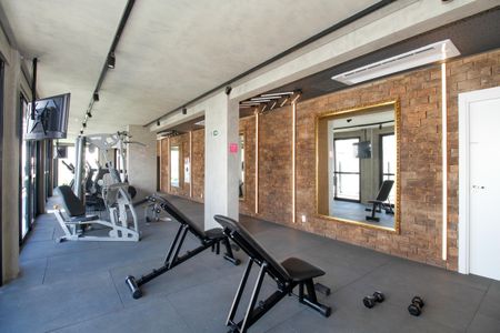 Studio para alugar com 17m², 1 quarto e sem vagaÁrea Comum - Academia