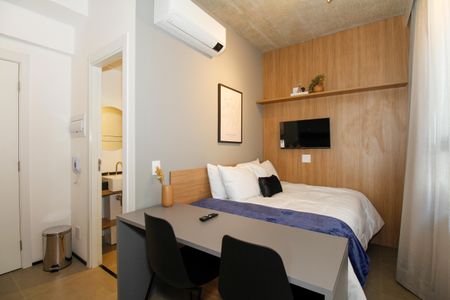 Studio de kitnet/studio para alugar com 1 quarto, 17m² em Cerqueira César, São Paulo