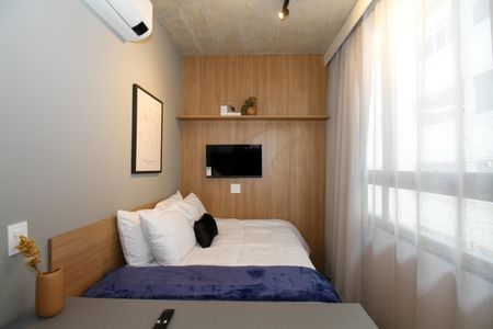 Studio de kitnet/studio para alugar com 1 quarto, 17m² em Cerqueira César, São Paulo