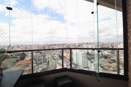 Varanda sala de apartamento à venda com 4 quartos, 130m² em Parque das Nações, Santo André