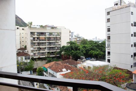 Varanda da Sala de apartamento à venda com 3 quartos, 148m² em Lagoa, Rio de Janeiro
