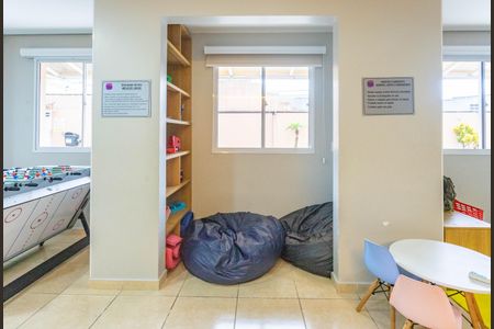 Apartamento para alugar com 46m², 2 quartos e 1 vagaÁrea comum - Salão de jogos 