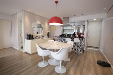 Sala de Jantar de apartamento à venda com 2 quartos, 73m² em Jardim, Santo André