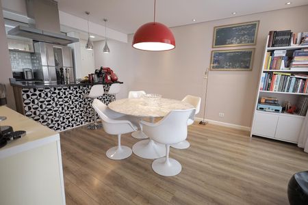 Sala de Jantar de apartamento à venda com 2 quartos, 73m² em Jardim, Santo André