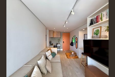 Sala de apartamento à venda com 2 quartos, 65m² em Santo Amaro, São Paulo