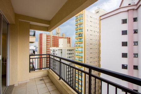 Varanda da sala de apartamento à venda com 3 quartos, 108m² em Jardim Bela Vista, Santo André