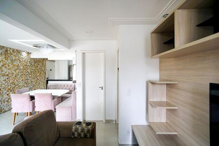 Sala de TV de apartamento à venda com 2 quartos, 68m² em Maranhão, São Paulo