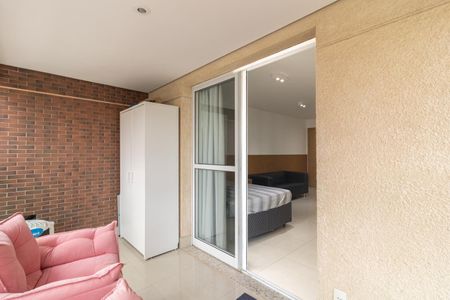 Studio para alugar com 37m², 1 quarto e 1 vagaVaranda