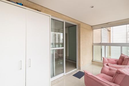 Studio para alugar com 37m², 1 quarto e 1 vagaVaranda