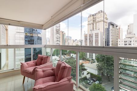 Studio para alugar com 37m², 1 quarto e 1 vagaVaranda