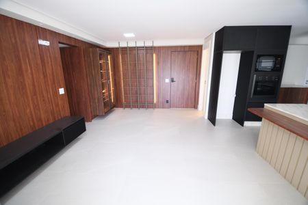 Sala de apartamento para alugar com 3 quartos, 120m² em Nova Campinas, Campinas