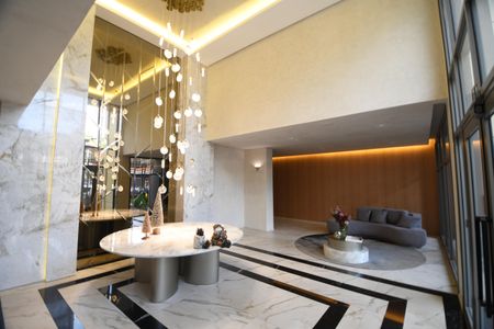 Apartamento para alugar com 120m², 3 quartos e 2 vagasHall social