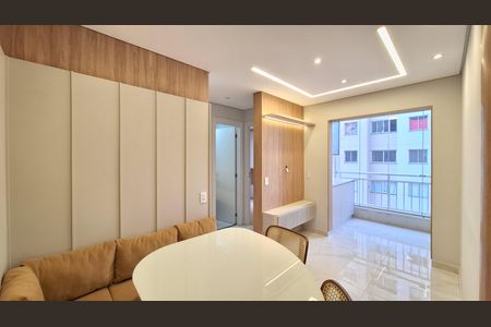 Sala  de apartamento à venda com 2 quartos, 42m² em Barra Funda, São Paulo