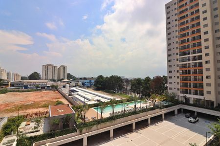 Sala Sacada Vista  de apartamento à venda com 3 quartos, 76m² em Planalto, São Bernardo do Campo