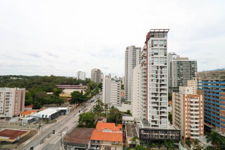 Varanda de kitnet/studio para alugar com 1 quarto, 26m² em Brooklin, São Paulo