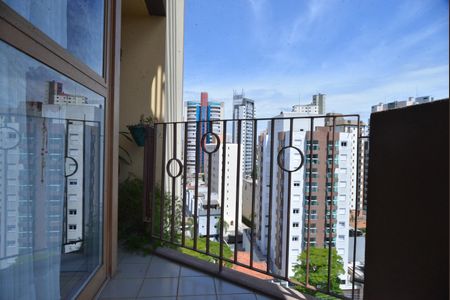 Varanda da Sala de apartamento à venda com 4 quartos, 110m² em Vila Bastos, Santo André